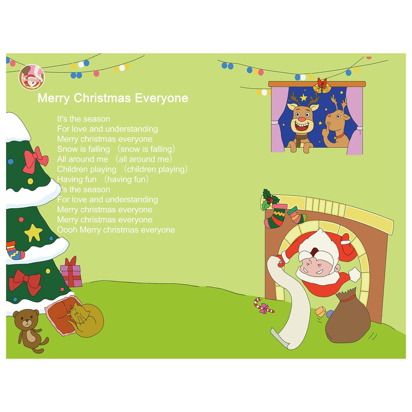 Baby Nursery Songs - หนังสือเสียงแบบอินเทอร์แอคทีฟสำหรับเด็ก ชุดเพลงวันหยุด 10 เพลง กลอนเด็กคริสต์มาส ของเล่นเสริมพัฒนาการสำหรับเด็กเล็ก