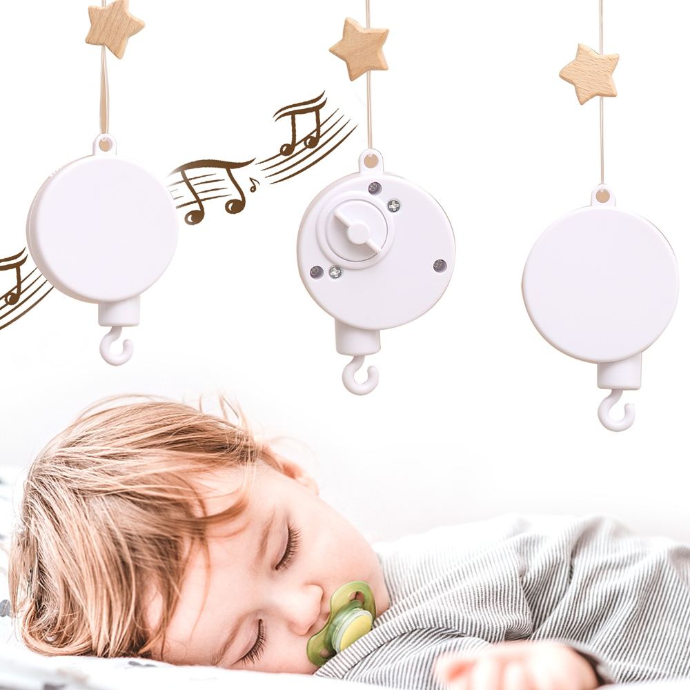 Baby Nursery Songs - กล่องดนตรีหมุนพร้อมเพลงสำหรับเด็กอายุ 0-12 เดือน ของเล่นแขวนเตียงเด็ก ของเล่นมอเตอร์ ของเล่นแขวนตกแต่งห้องเด็ก