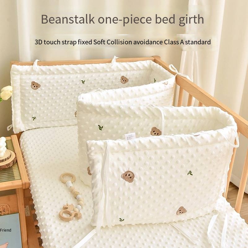 Baby Nursery Glider - รั้วเปลเด็กเตียงผ้าฝ้ายราวป้องกัน Thicken กันชนเปลรอบ Protector Baby Room