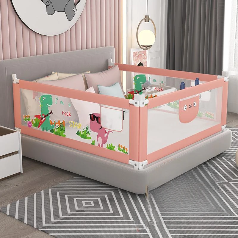 Baby Nursery Glider - กันชนเปลเด็ก,รั้วความปลอดภัยกิจกรรมสําหรับเด็ก,เตียงเด็ก Playpen Anti-Fall ข้างเตียง GUARD ปรับ