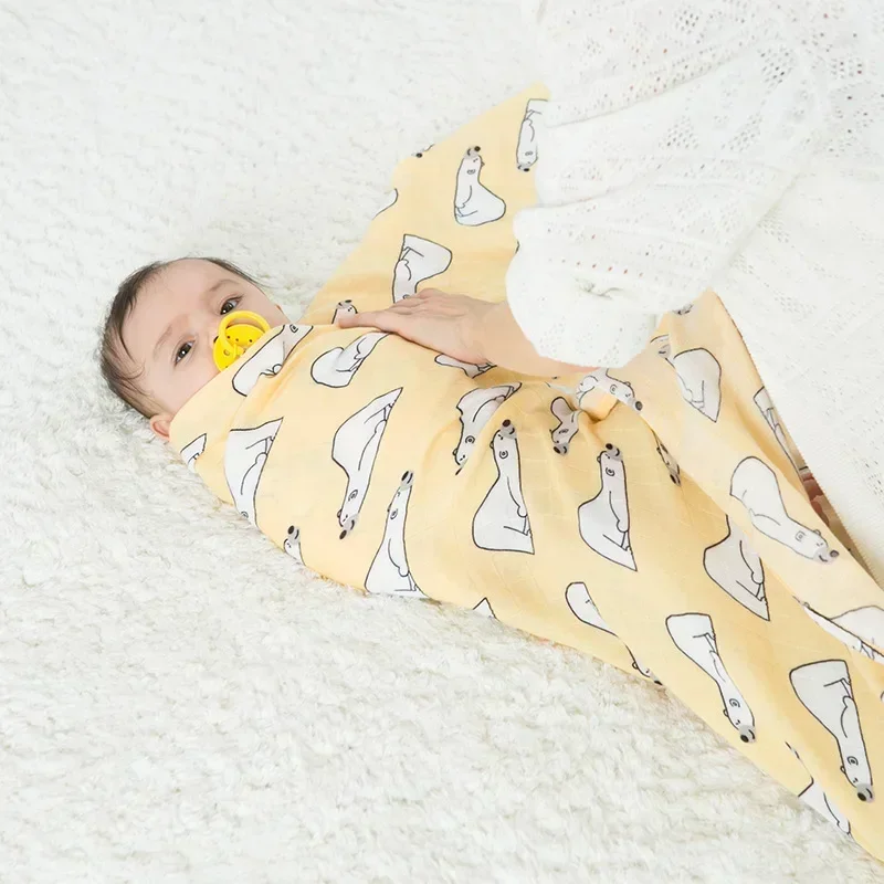 ผ้ามัสลินห่อตัวเด็กทารกแรกเกิด - Swaddle Blanket Muslin บทวิจารณ์และราคา