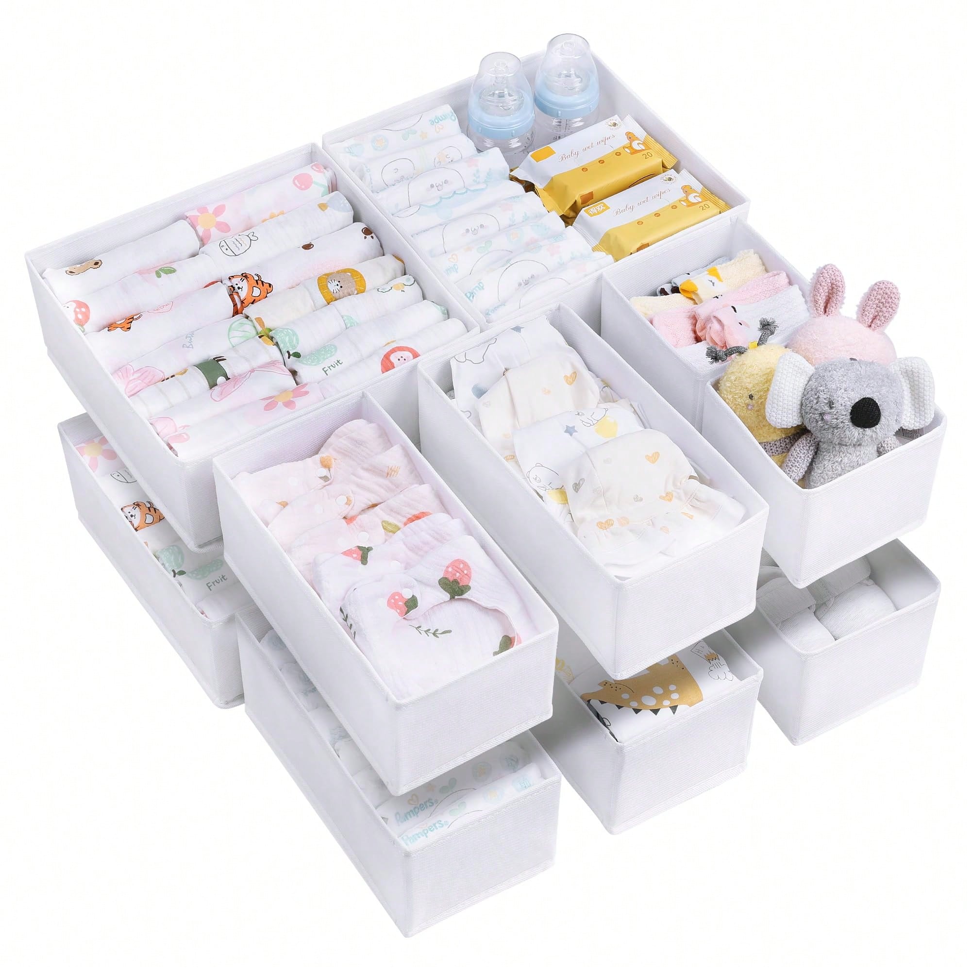 ชุดกล่องจัดระเบียบลิ้นชักตู้เส - Baby Nursery Dresser Changing Table บทวิจารณ์และราคา