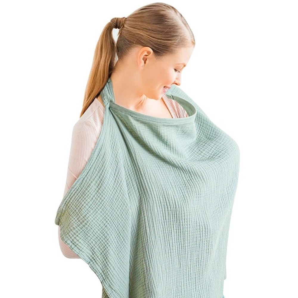 ผ้าคลุมให้นมบุตร ระบายอากาศได้ - Nursing Cover Breastfeeding บทวิจารณ์และราคา