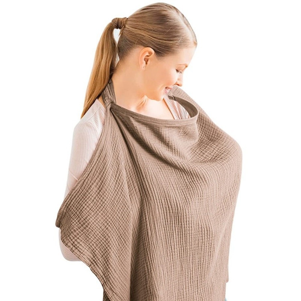 ผ้าคลุมให้นมบุตร ระบายอากาศได้ - Nursing Cover Breastfeeding บทวิจารณ์และราคา