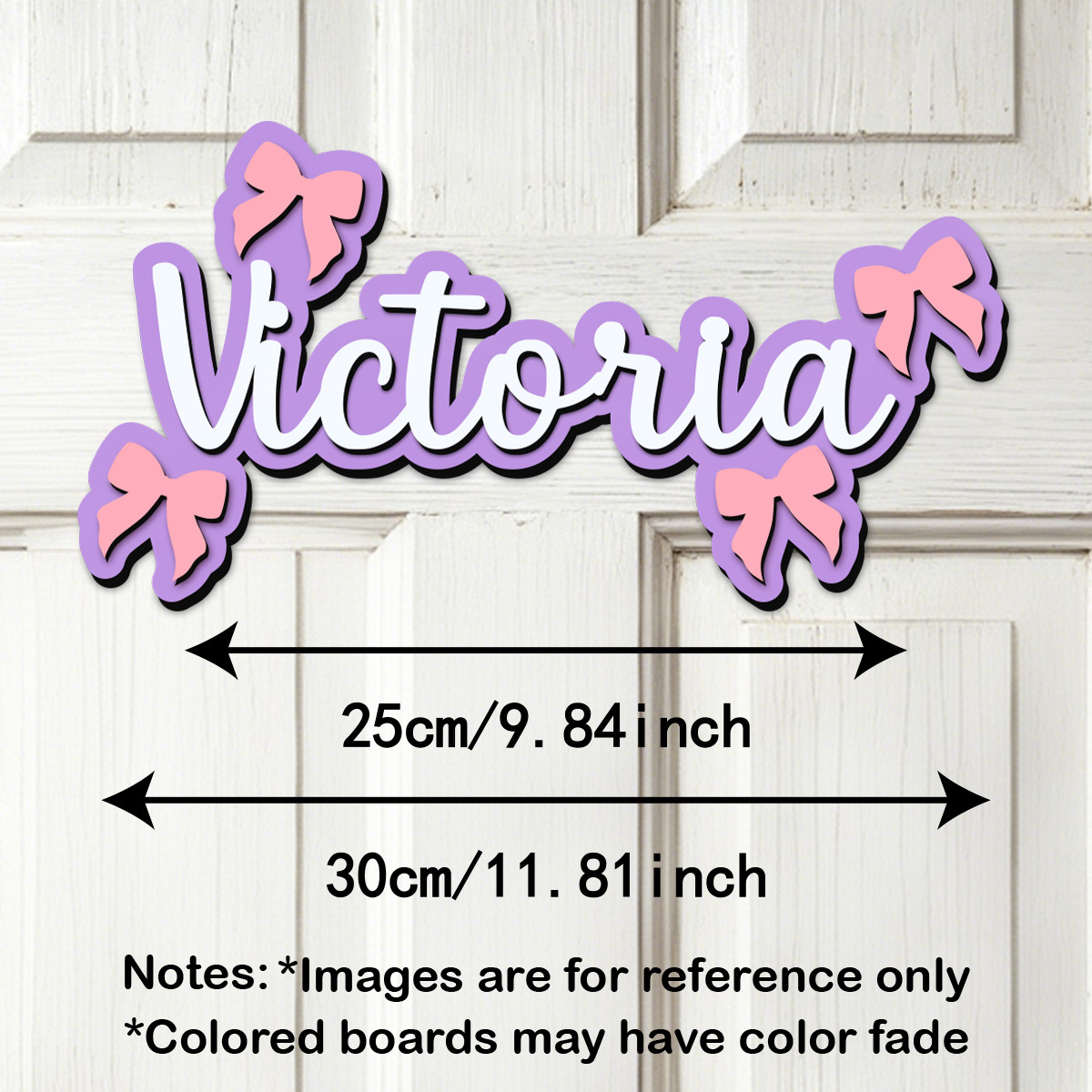ป้ายชื่อไม้ประดับโบว์แบบสั่งทำ - Baby Nursery Accent Wall บทวิจารณ์และราคา