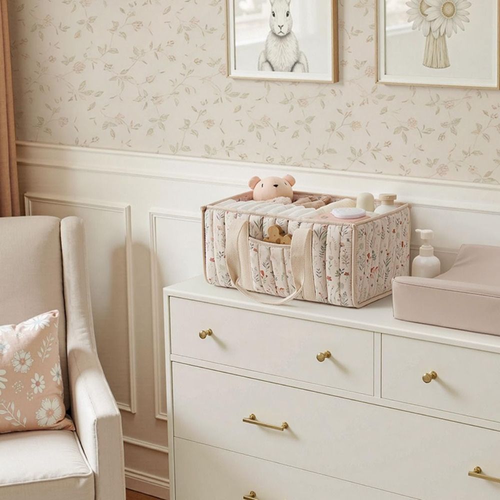 ตะกร้าเก็บของใช้จำเป็นสำหรับเด - Baby Nursery Organiser บทวิจารณ์และราคา