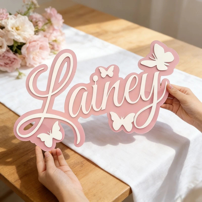 ป้ายชื่อเด็กแบบส่วนตัว ดีไซน์ส - Baby Nursery Decor บทวิจารณ์และราคา