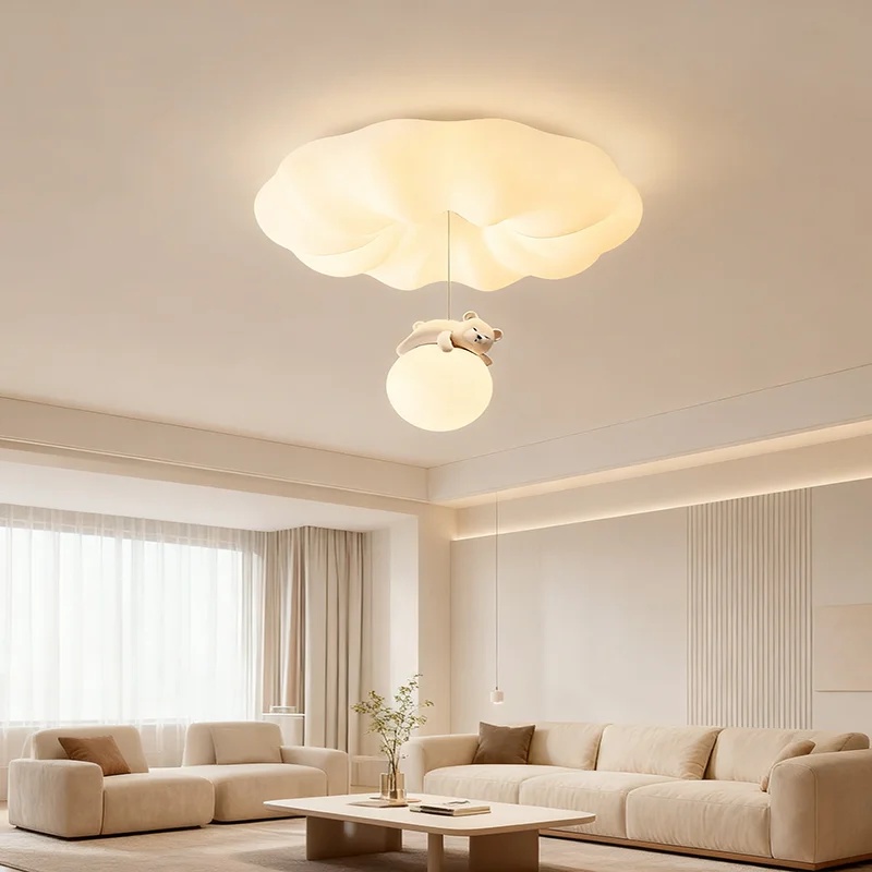 โคมไฟเพดานรูปเมฆน่ารัก LED แบบ - Baby Nursery Ceiling Light บทวิจารณ์และราคา
