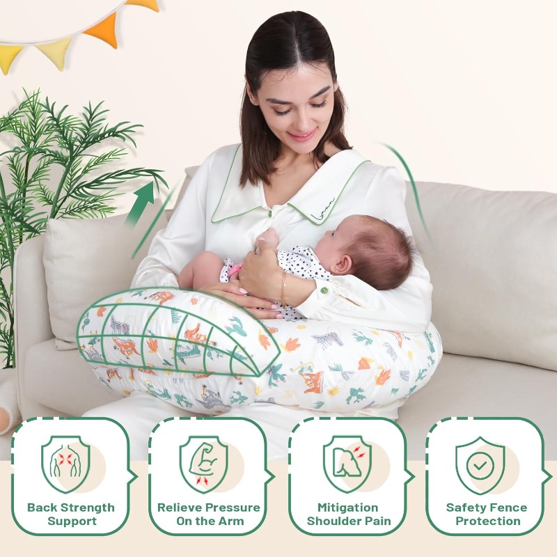 หมอนรองให้นมลายสัตว์ - ปลอกหมอ - Nursing Cover Breastfeeding บทวิจารณ์และราคา