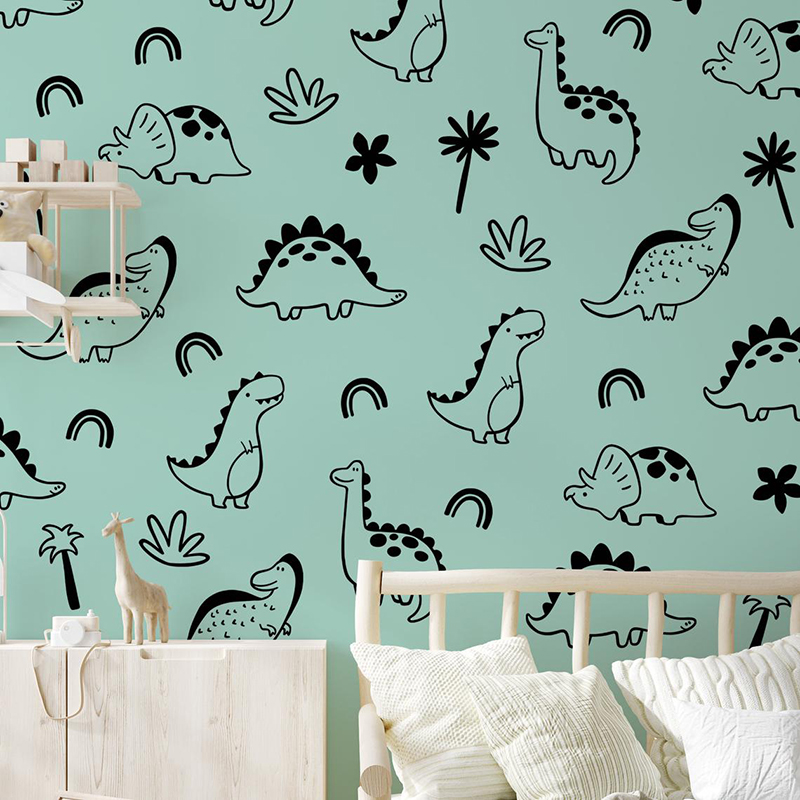เรขาคณิตไดโนเสาร์ Rainbow สติ๊ - Baby Nursery Needs บทวิจารณ์และราคา