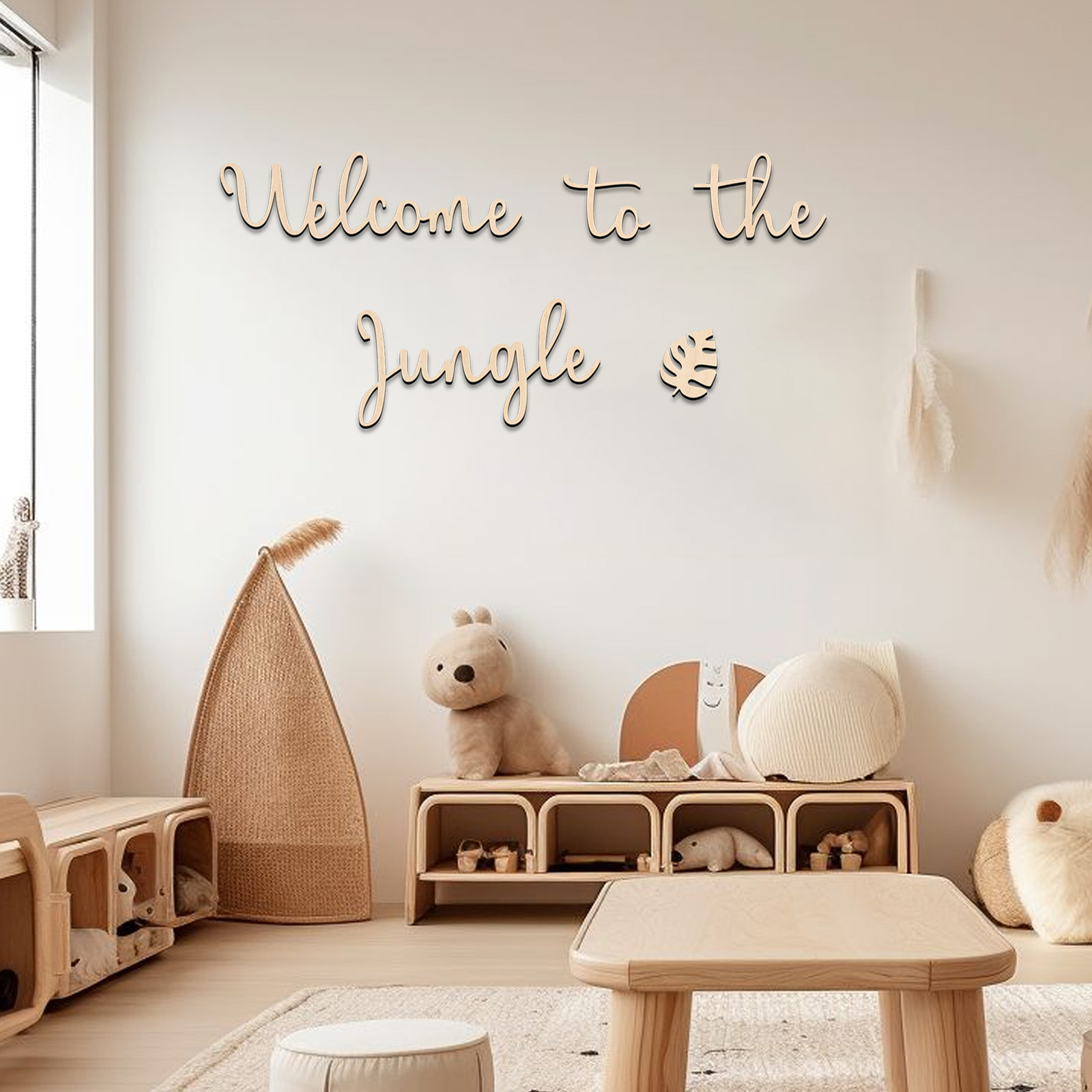 ป้ายไม้ต้อนรับสู่ป่า - ของตกแต - Baby Nursery Needs บทวิจารณ์และราคา