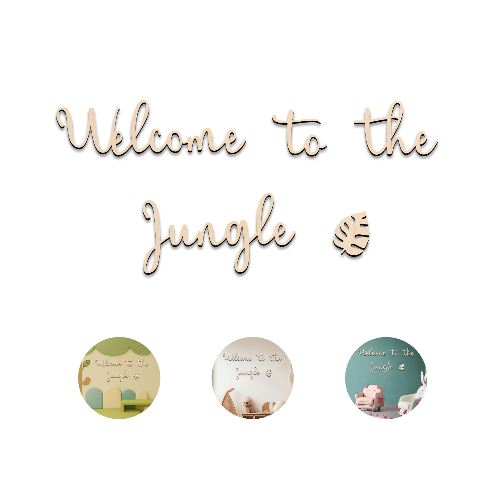 ป้ายไม้ต้อนรับสู่ป่า - ของตกแต - Baby Nursery Needs บทวิจารณ์และราคา