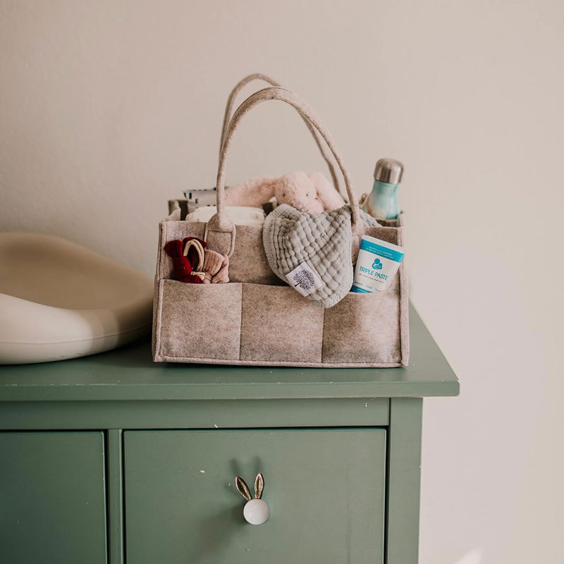 แคดดี้ผ้าอ้อม - ถังเก็บเนอสเซอ - Baby Nursery Organiser บทวิจารณ์และราคา