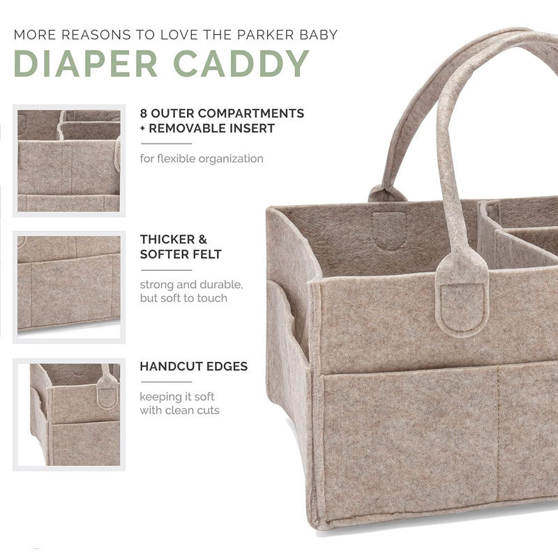แคดดี้ผ้าอ้อม - ถังเก็บเนอสเซอ - Baby Nursery Organiser บทวิจารณ์และราคา