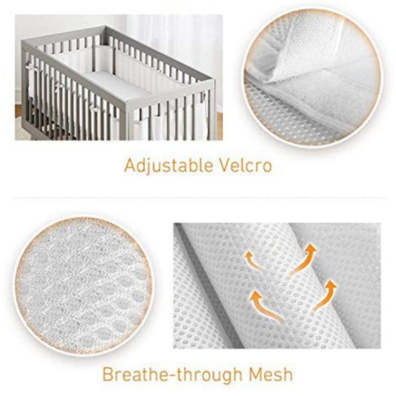 กันชนสำหรับรั้วเตียงเด็กทารกอุ - Baby Nursery Glider บทวิจารณ์และราคา