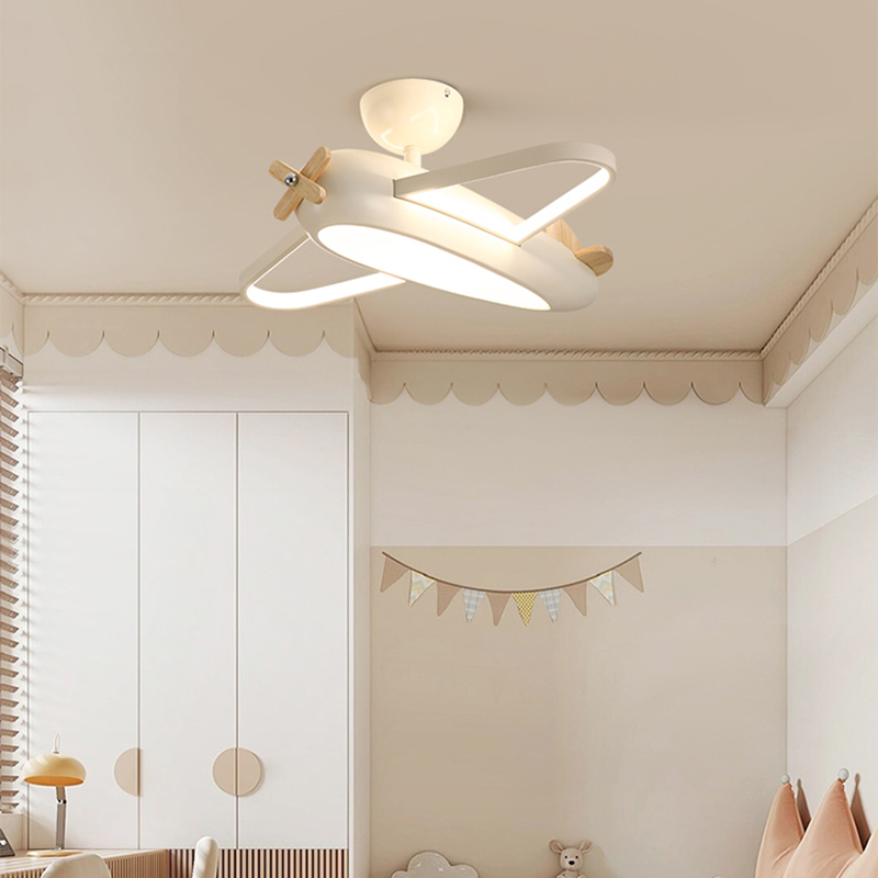 โคมไฟเพดานรูปเครื่องบิน โคมไฟเ - Baby Nursery Ceiling Light บทวิจารณ์และราคา
