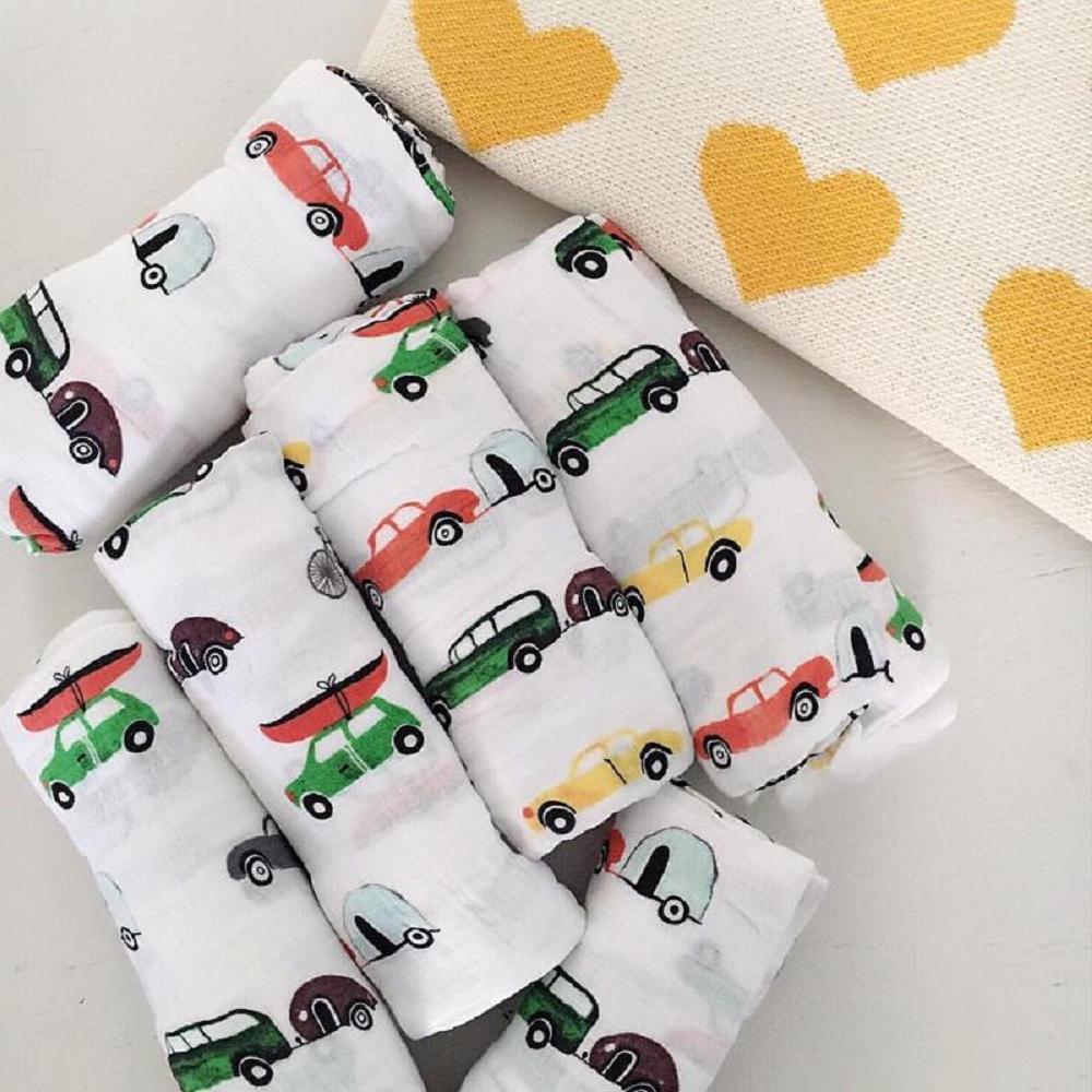 ผ้าห่มมัสลินเด็กอ่อน ขนาด 47x4 - Swaddle Blanket Muslin บทวิจารณ์และราคา