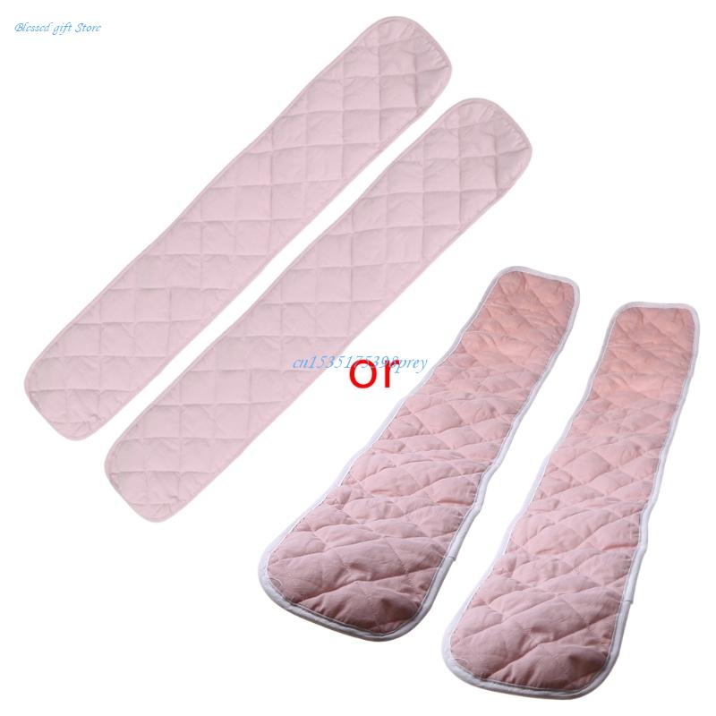 2ชิ้นผ้าฝ้ายป้องกันขอบห่อป้องก - Baby Nursery Glider บทวิจารณ์และราคา