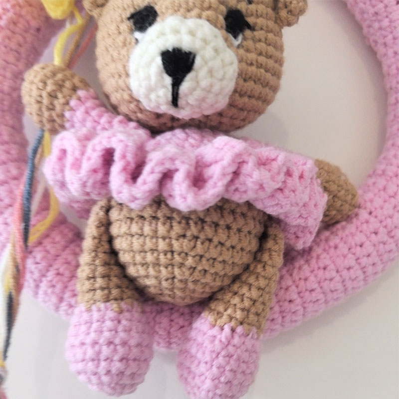 พวงหรีดชื่อถักโครเชต์แบบสั่งทำ - Baby Nursery Needs บทวิจารณ์และราคา