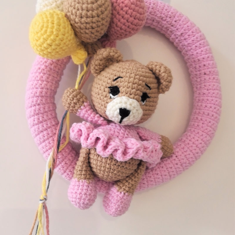 พวงหรีดชื่อถักโครเชต์แบบสั่งทำ - Baby Nursery Needs บทวิจารณ์และราคา