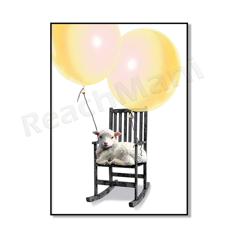 ภาพพิมพ์สัตว์ฟาร์มสำหรับเด็ก,  - Baby Zoo Nursery บทวิจารณ์และราคา